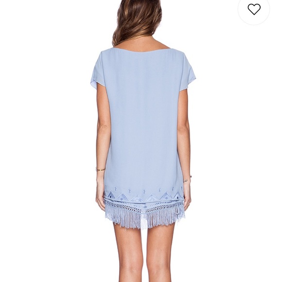 Fringe Shift Dress Twelfth Street Cynthia Vincent - Picture 4 of 8